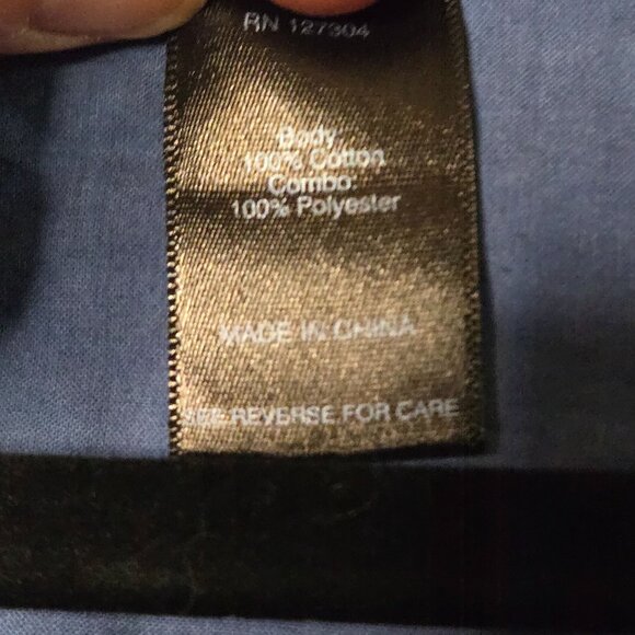 NWT Ali Miles Women's XL Blue Embroidered Peasant Boho Tunic Top - Picture 5 of 8